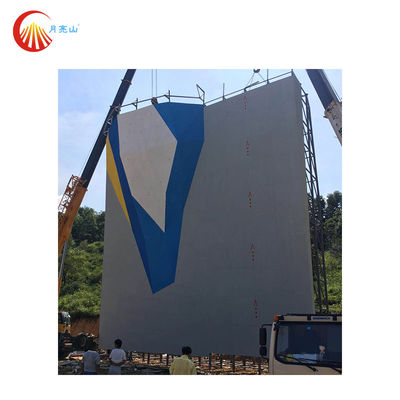 Outdoor Adventure Artificial Rock Climbing Wall Panels 3D Board ROHS Approved