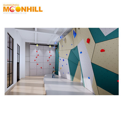 Waterproof Rock Climbing Wall Panels Theme Park Fitness Rock Climbing Training Wall