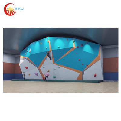 Commercial Artificial Rock Climbing Wall High Performance CE ROHS Certified