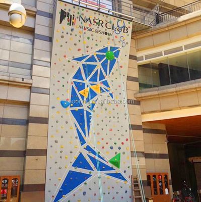 Leisure Facilities Kids Climbing Wall For Amusement  Easy Transportation